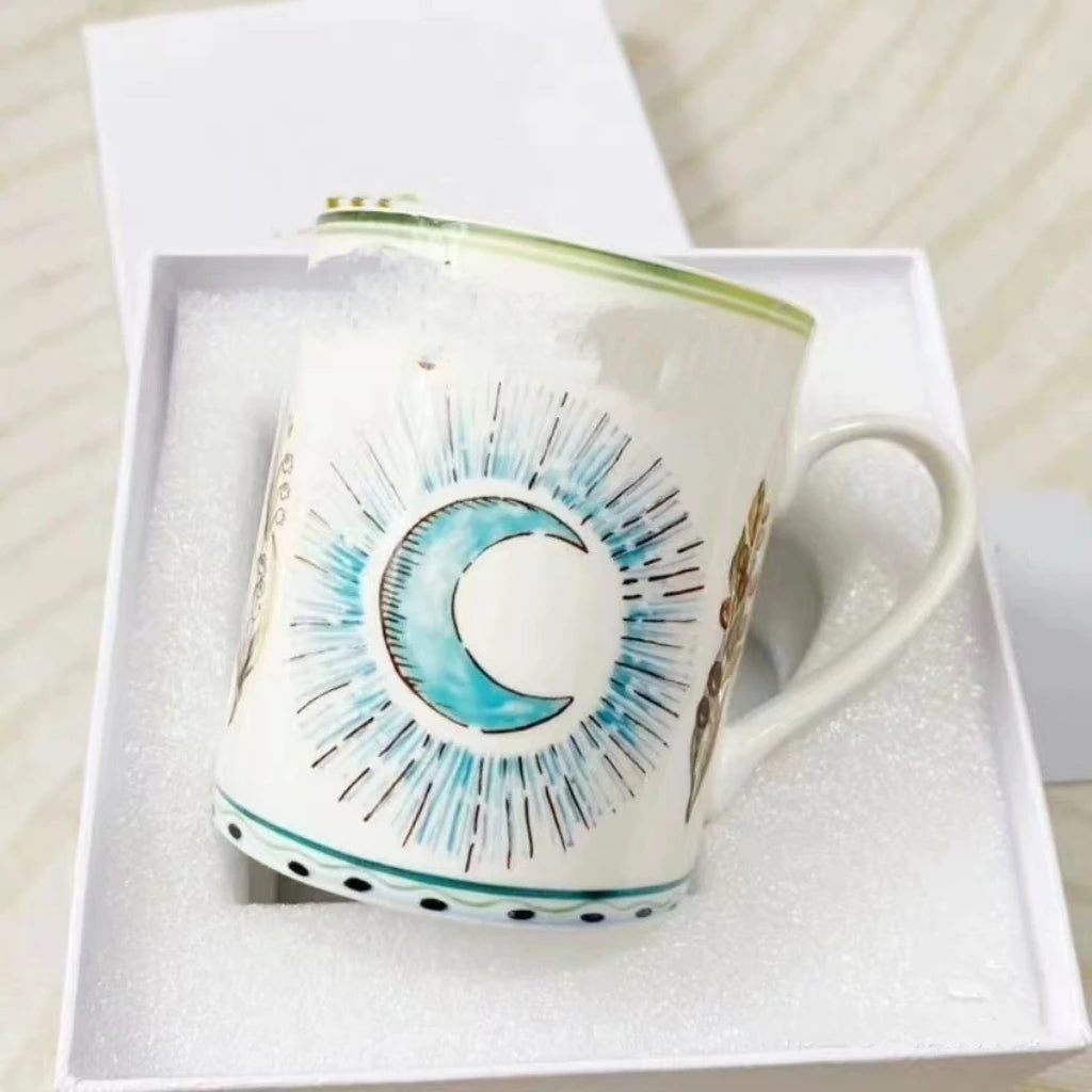 Set de Tasses à Café en Os Rétro