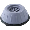 Gray silicone anti-vibration pad with a grid pattern for washing machines and dryers