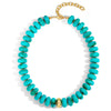 Colorful Chunky Beaded Choker Necklace