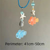 Cute Cartoon Fish Pendant Necklace