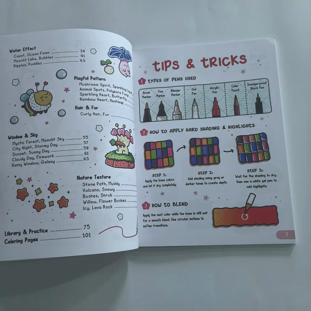 Step-by-Step Pattern Drawing & Coloring Book for All Ages