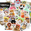 Funny Cat Sticker Pack for Laptops, Water Bottles & More
