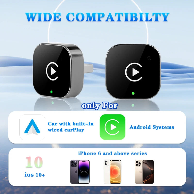 Wireless CarPlay Adapter – Plug & Play Conversion