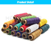 Flat Waxed Polyester Thread for Leathercraft and Sewing