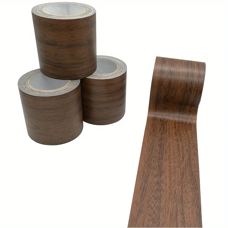 Faux Wood Grain Repair Tape for Furniture, Floors & Office Surfaces