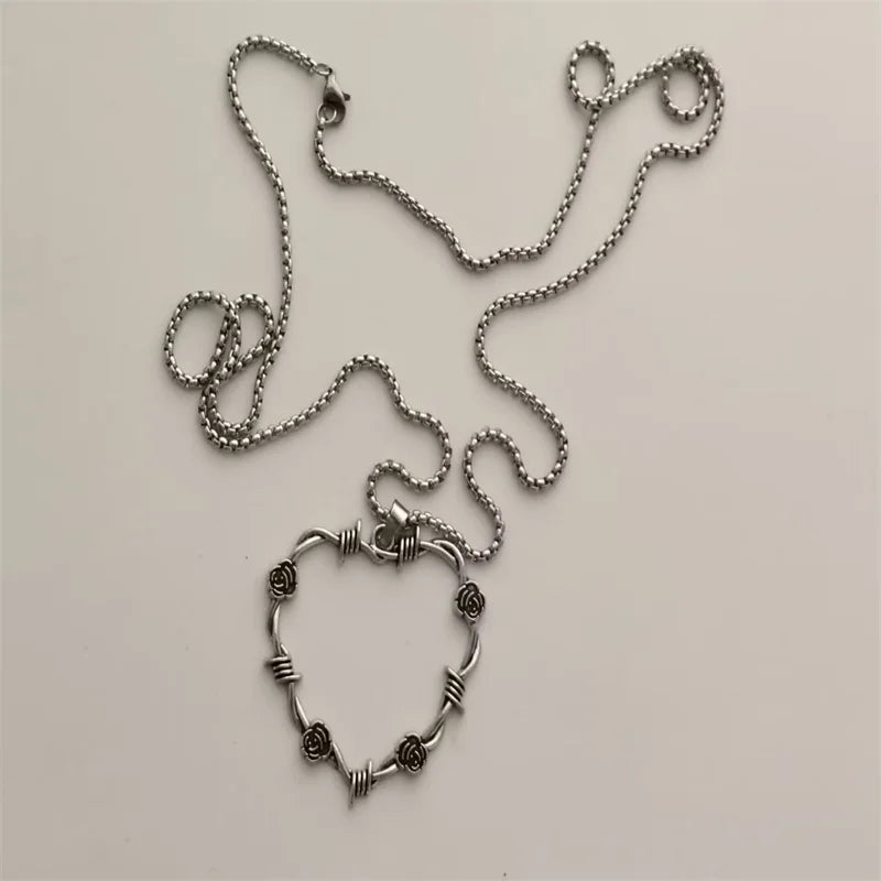 Vintage Cross Pendant Necklace