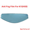 Anti Fog Film for K1S/K5S motorcycle helmet visor lens shield