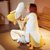 Creative Banana Duck Plush Pillow - Soft Cartoon Cushion for Home & Bedroom Decor