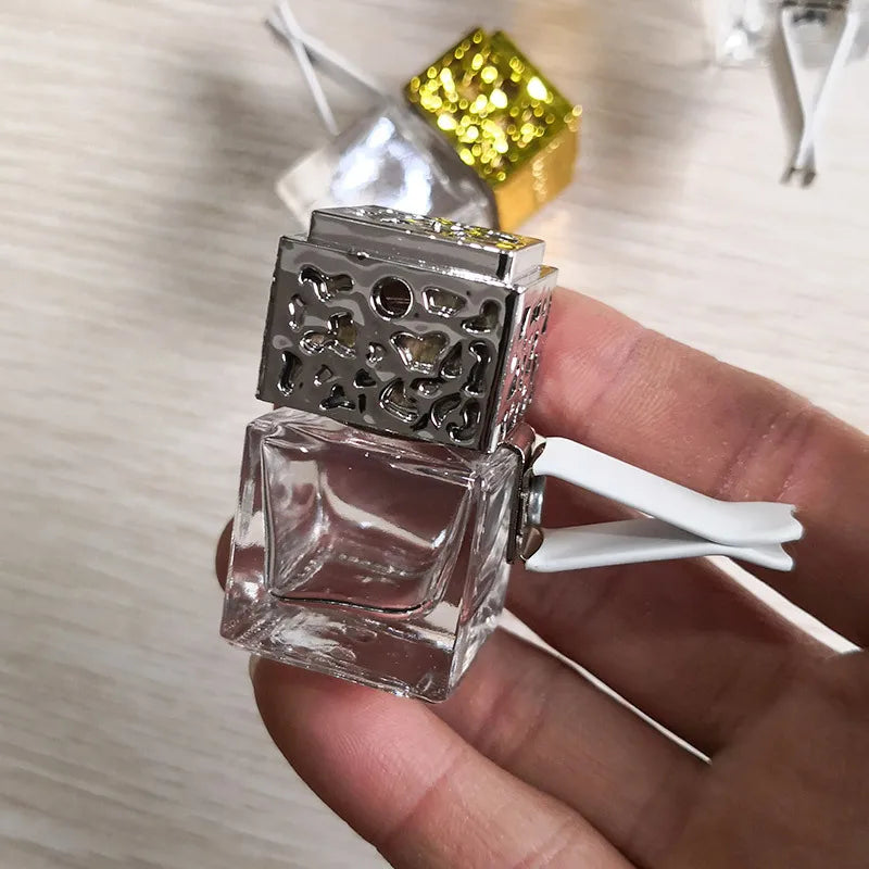 Refillable Glass Car Vent Aromatherapy Diffuser Bottle