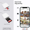 3-in-1 Lightning SD & TF Card Reader for iPhone