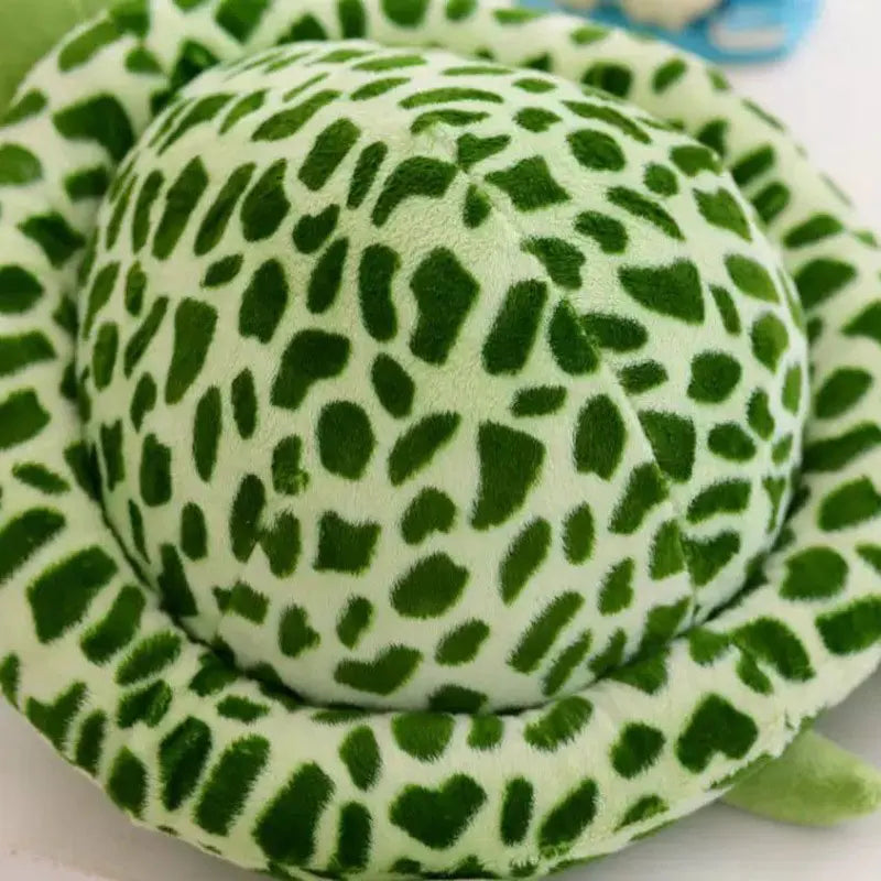 Adorable Big-Eye Green Turtle Plush Toy – Soft 20cm