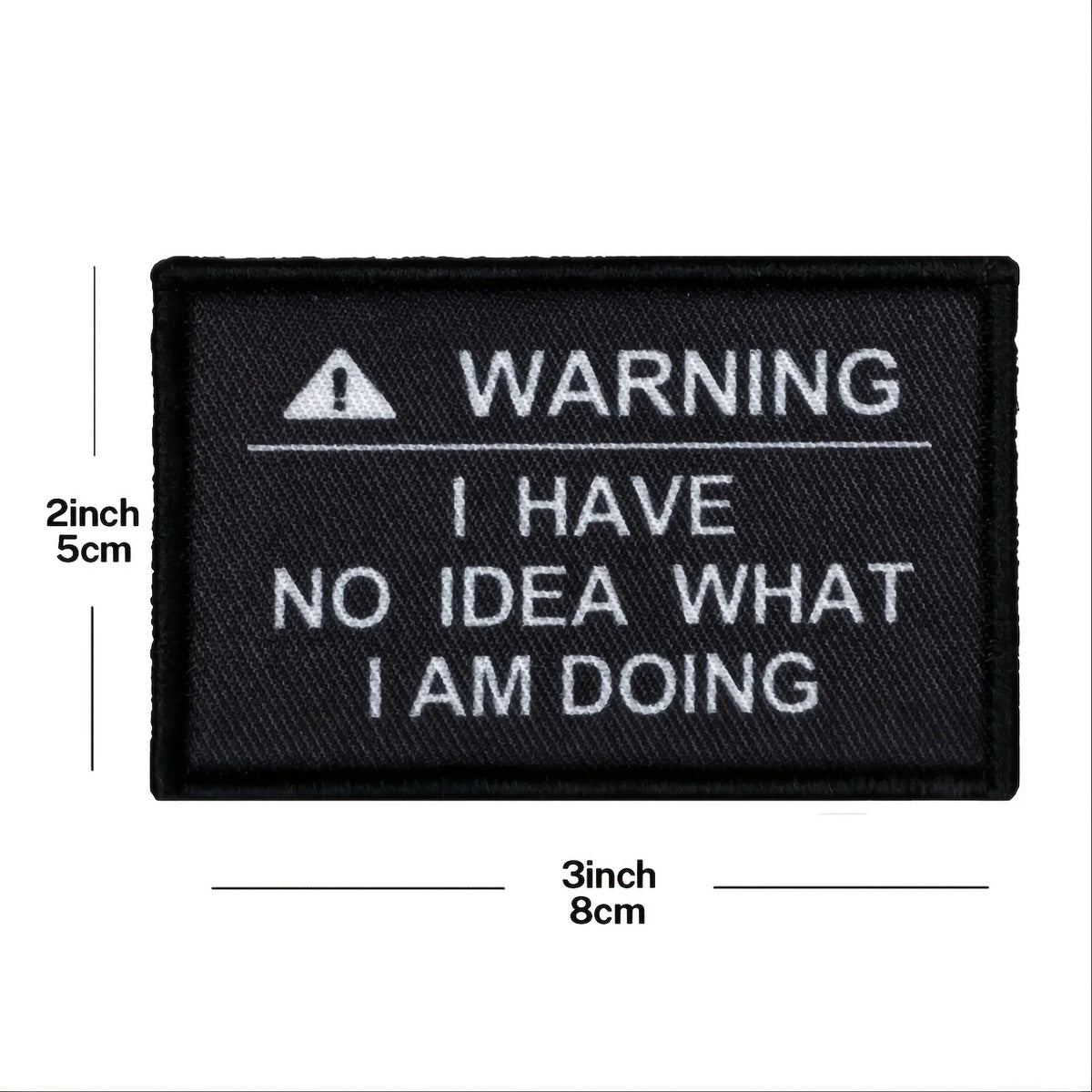 Adjustable Hook and Loop Morale Patch