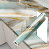 Marble Peel-and-Stick Waterproof Wallpaper for Kitchen & Bathroom
