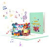 Musical 3D Pop-Up Birthday Card