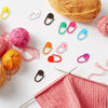 Colorful Locking Stitch Markers for Knitting & Crochet