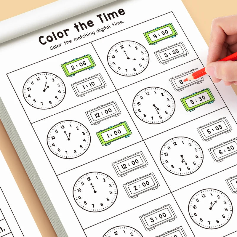 Children's Learning Workbook for Early Education