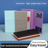 Car Registration & Insurance Card Holder – Leather Document Organizer for Glove Box