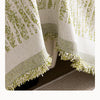 Thick Chenille Sofa Cover with Tassel Fringe — Scratch Resistant & Reversible
