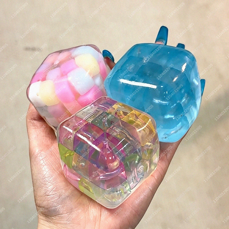 Cubo de Alivio del Estrés Hard Candy