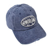 Casquette de baseball en coton lavé vintage