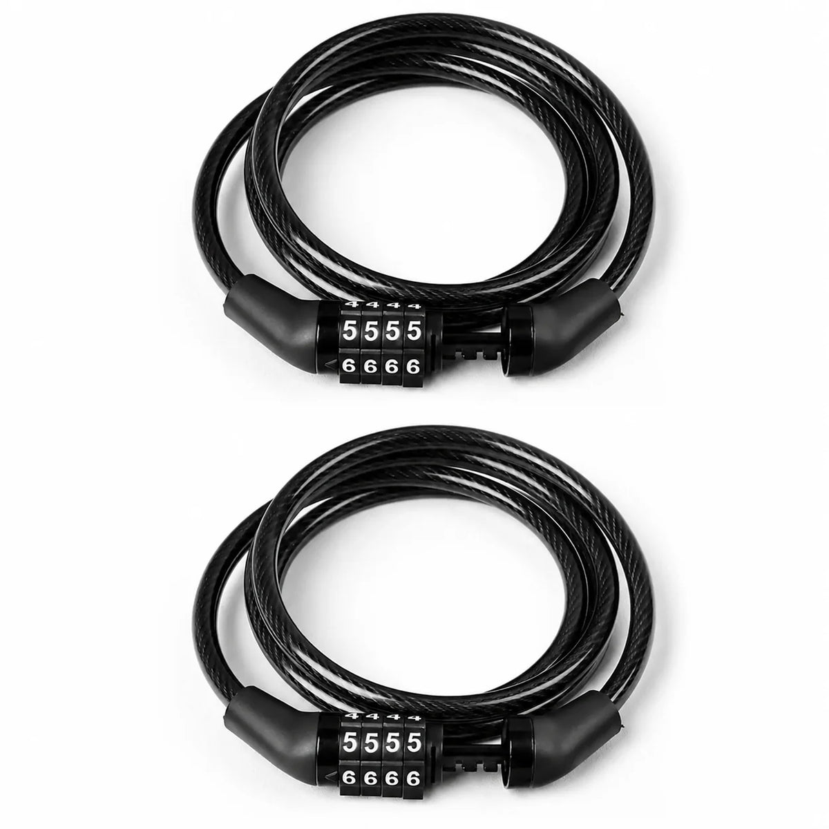 4-Digit Combination Bike Cable Lock – 110cm Anti-Theft Security Lock for Bicycles, Scooters & Motorcycles