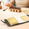 Garden Seed Organizer Binder with Self-Sealing Envelopes