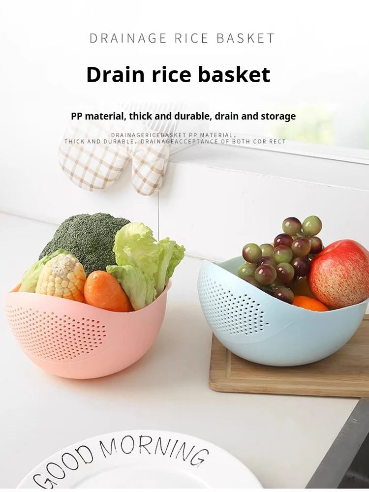Multi-Purpose Plastic Drain Basket for Kitchen