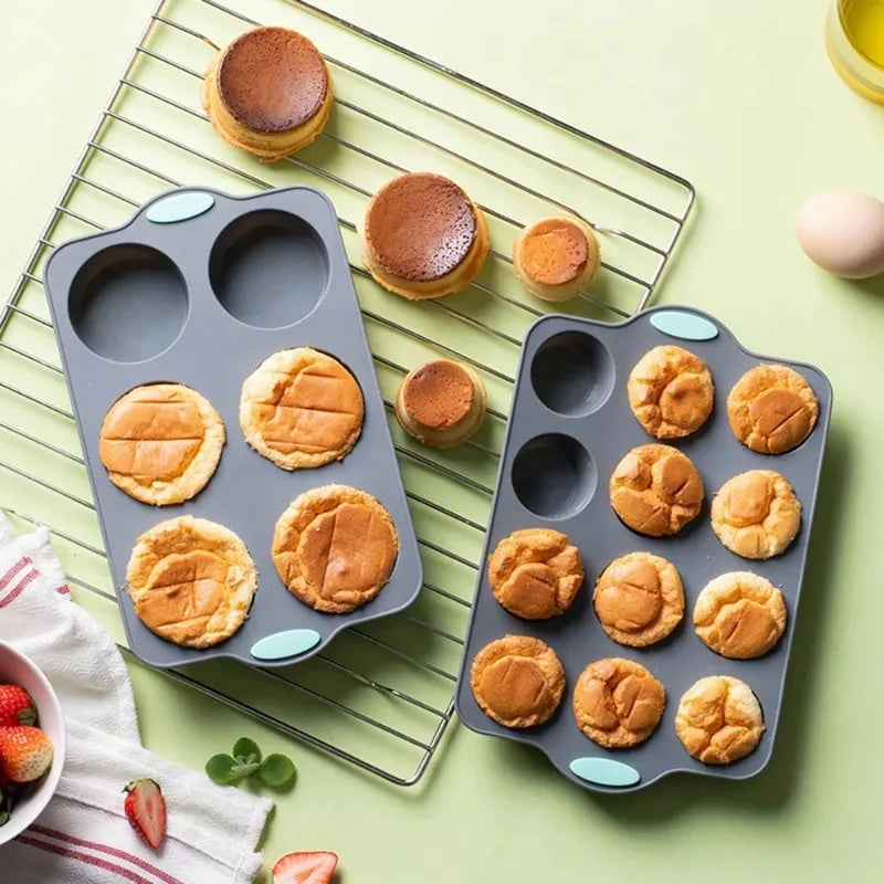 Non-Stick Silicone Muffin & Cupcake Baking Pan