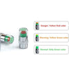 Tire Pressure Indicator Valve Caps with Visual Warning System
