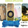Heavy-Duty Rope Tensioner with Retractable Tie-Down