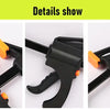 4-Inch Quick-Release Woodworking Bar Clamps (Set of 2 or 5)