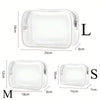 Clear Travel Toiletry Bag with Zipper