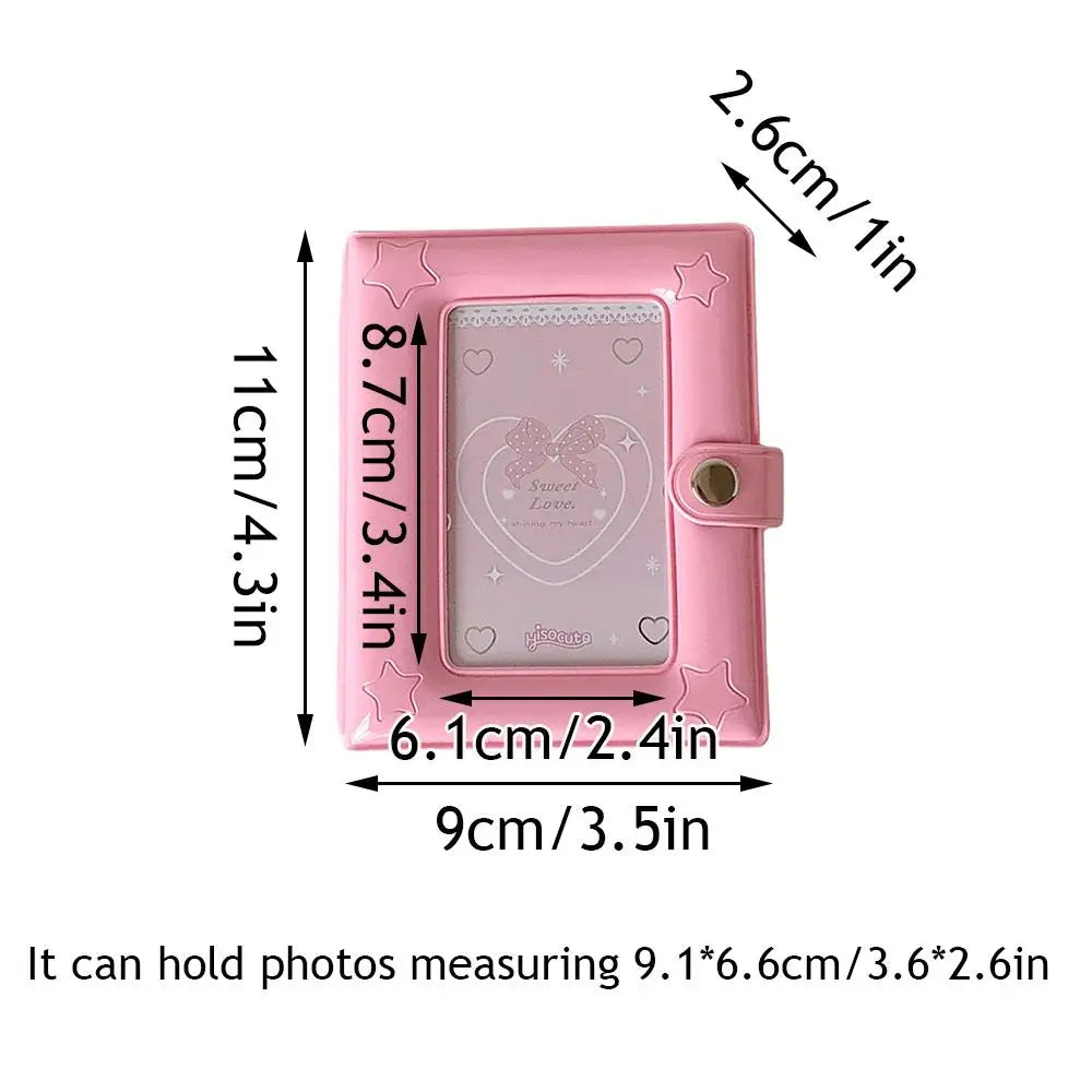 Star-Design 3-Inch Photo Album with 20 Pages