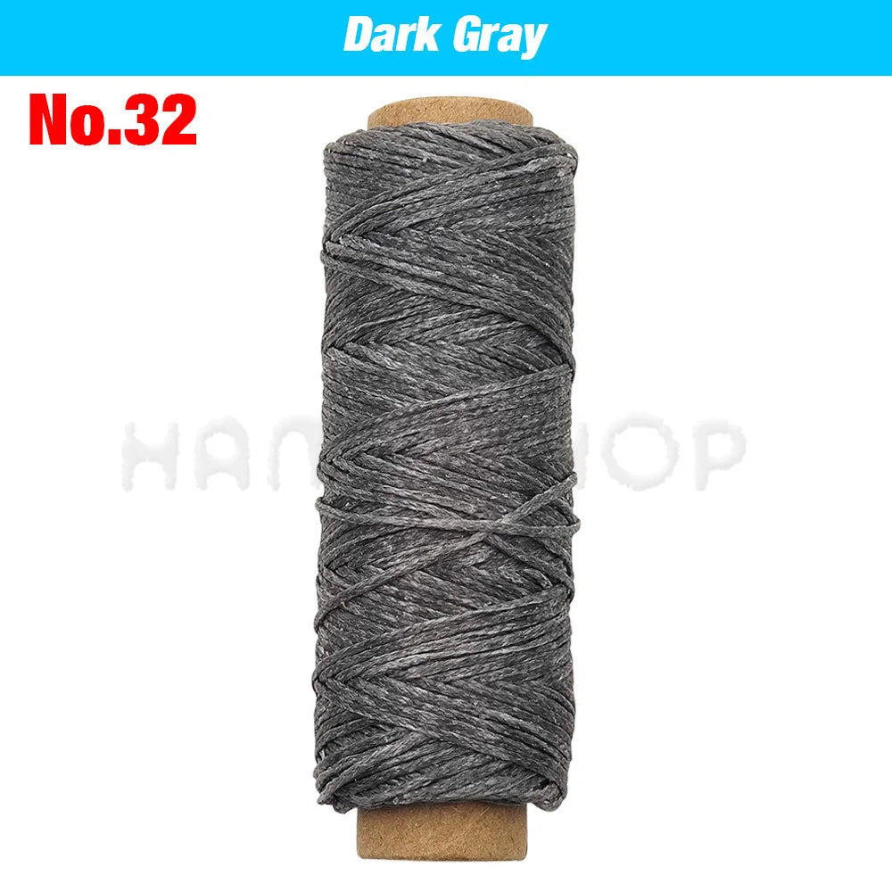 Flat Waxed Polyester Thread for Leathercraft and Sewing