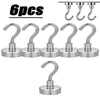 Magnetic Hooks for Metal Surfaces (5-Pack)