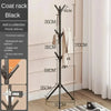 Vertical Tree Branch Coat Rack with 3 Hooks