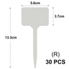 Yellow T-Type Garden Plant Labels with Stakes