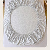 Floral 100% Cotton Fitted Sheet with Elastic Edges