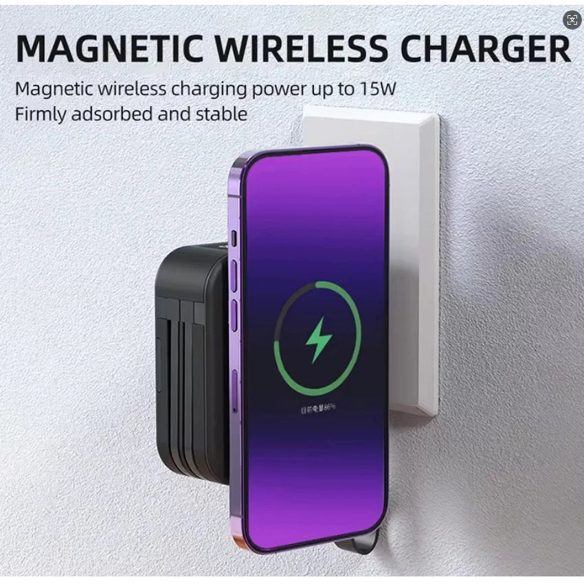 Batterie Externe de Charge Sans Fil Magnétique