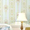 3D Glitter Metallic Stripe Wallpaper Roll