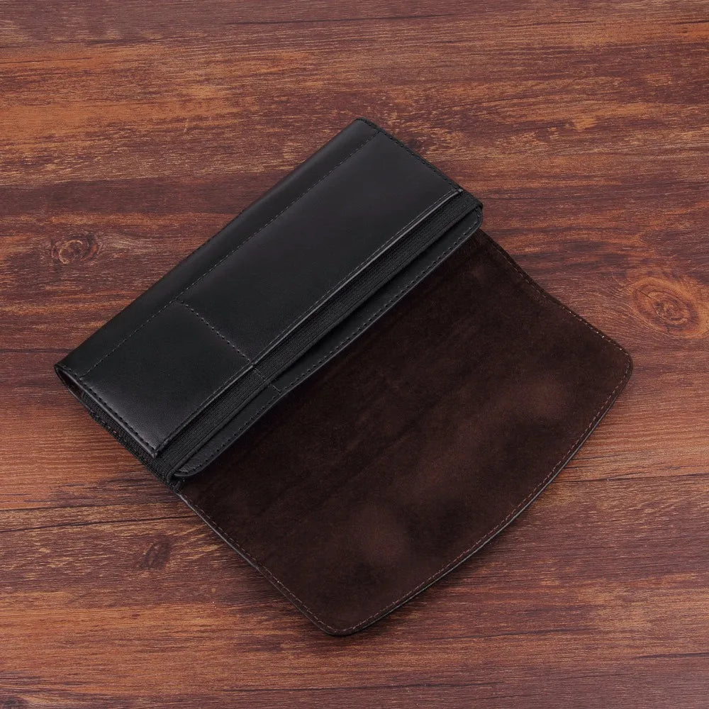 Leather Wallet Phone Case with Belt Clip