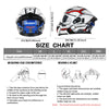 Modular Flip-Up Motorcycle Helmet with Removable Chin Guard