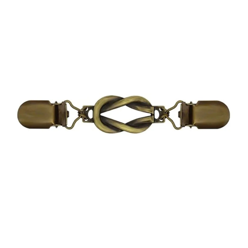 Vintage-Metal-Clip für Schal & Pullover
