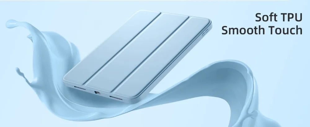 Slim Trifold Case for iPad 10th & 11th Generation with Pencil Holder