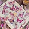 Butterfly & Flower Decorative Sticker Pack (30-Piece Set)