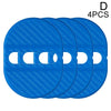Self-Adhesive Car Door Lock Protective Covers (4-Pack)