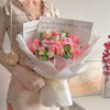 Handmade Crochet Carnation Flower Bouquet