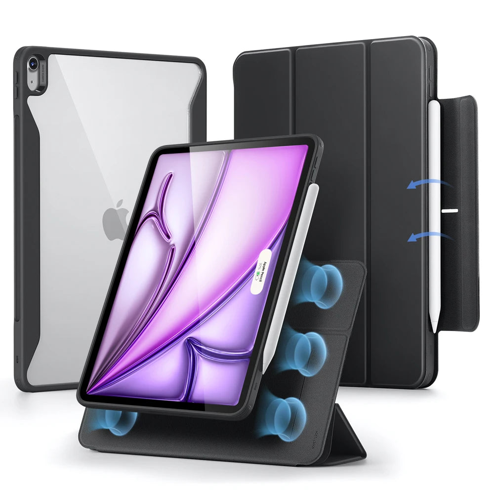 Magnetic Folio Case for iPad Air 11 Inch with Auto Wake/Sleep