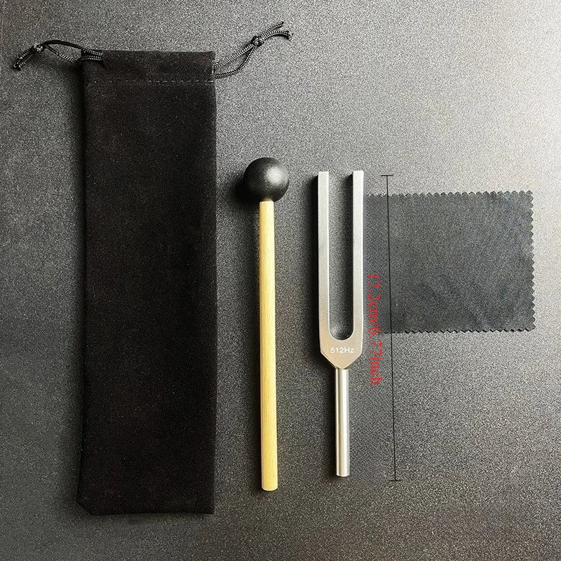 Chakra Healing Tuning Fork Set for Sound Therapy and Meditation