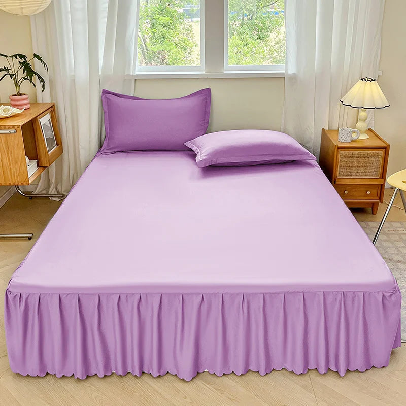 Microfiber Bed Skirt with 35cm Drop